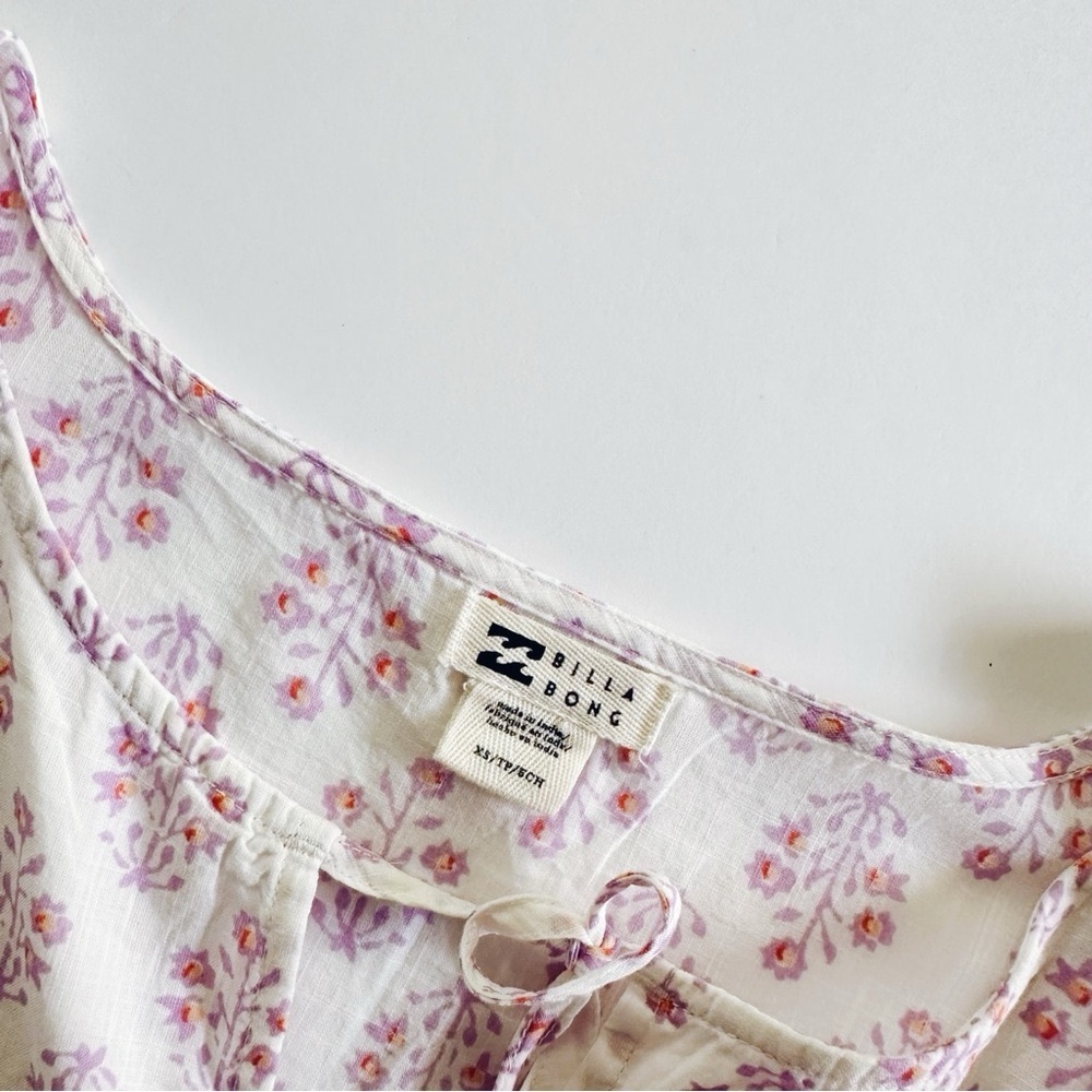 Billabong Ambers Babydoll Dress Tulip - Picture 3 of 7